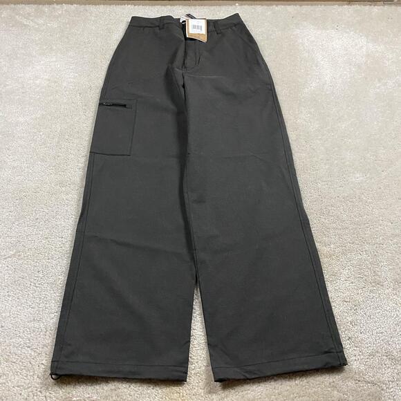The North Face Pants - The North Face Pants Womens 6 Black M66 Tek Twill Cargo Wide Leg Gorpcore